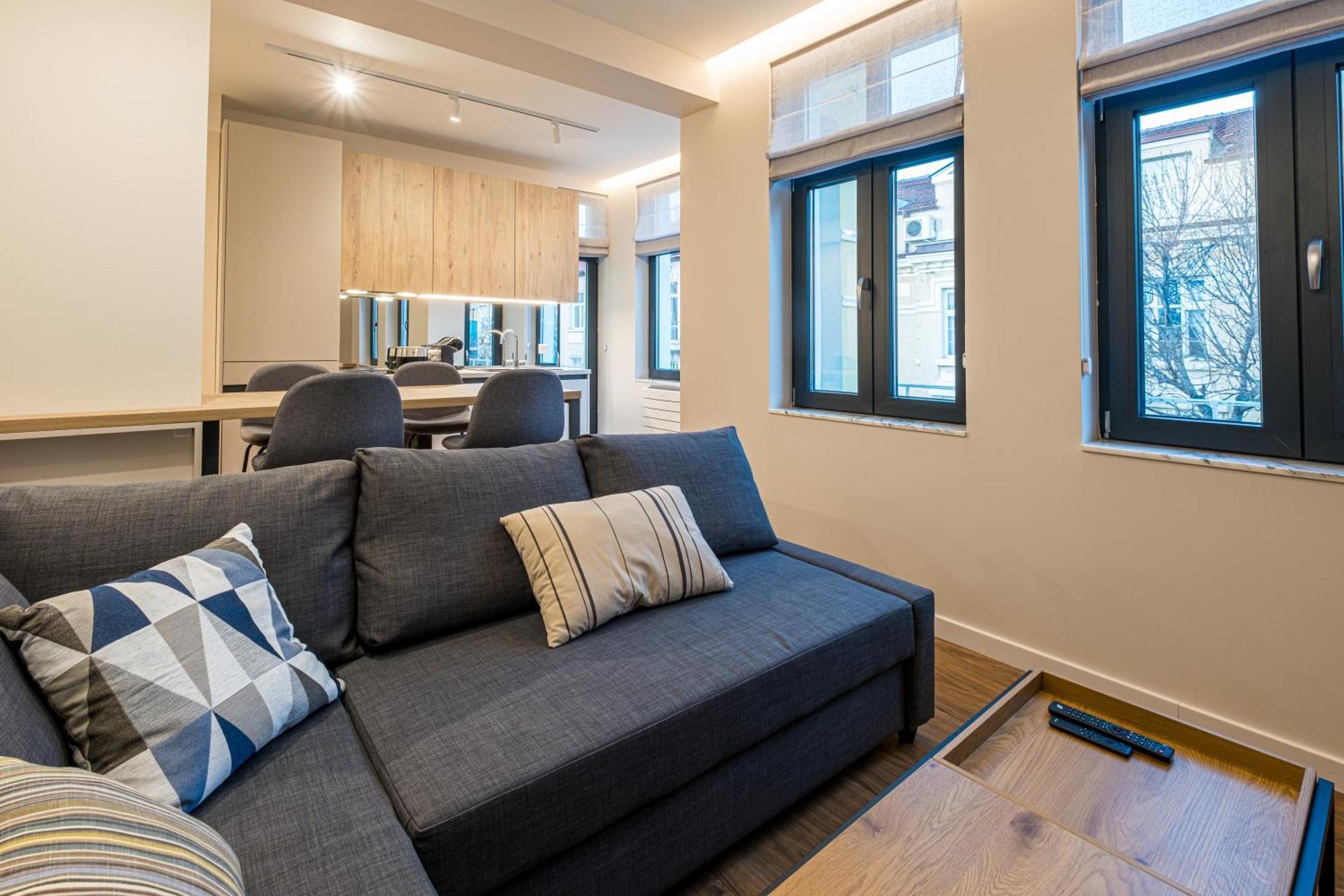 North 21 - Brand New Modern 1Bd Apt In Sofia Center By Flat Mаnager Экстерьер фото